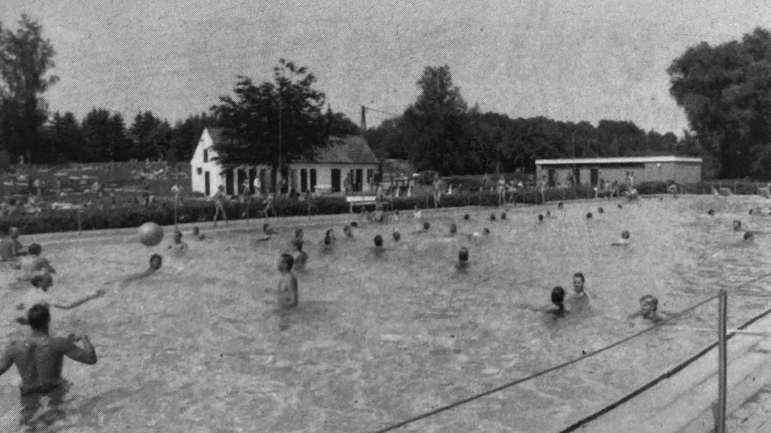 Freibad Lenzinghausen Historie Chronik 1974